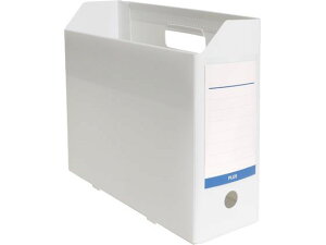 収納ボックス PPボックスファイル 抗菌 A4 ホワイト 76526 プラス 76526 / FL-201A