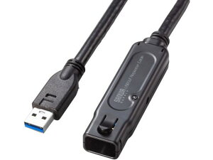 USB3.2�A�N�e�B�u���s�[�^�[�P�[�u�� 15m �����~�߃��b�N�t �T�����T�v���C KB-USB-RLK315