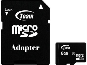 microSDHCJ[h 8GB C10 TEAM TG008G0MC28A