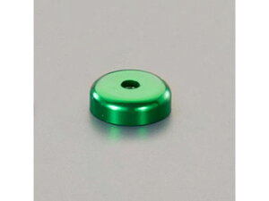 超強力マグネット φ16×穴3.5mm 6kg 緑 エスコ EA781EM-16