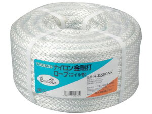 ナイロンロープ 金剛打 線径12mm×長さ30m トラスコ中山 5112826