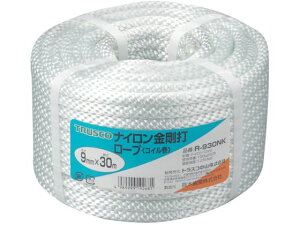 ナイロンロープ 金剛打 線径9mm×長さ30m トラスコ中山 5112800