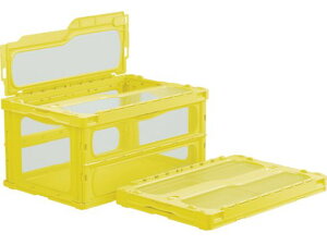 サンコー/フタ一体型折畳コンテナー 559180 マドコンライトC-75Bイエロー 三甲 4797281
