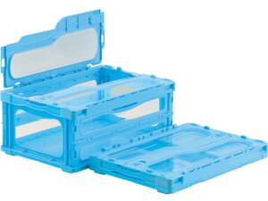 サンコー/フタ一体型折畳コンテナー 559130 マドコンライトC-30Bブルー 三甲 4698819