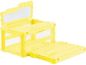 サンコー/フタ一体型折畳コンテナー 559150 マドコンライトC-40Bイエロー 三甲 4698908