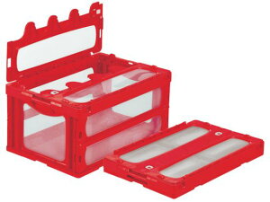 サンコー/フタ一体型折畳コンテナー 559060 マドコンCー75Bグレー 三甲 4322886