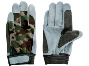 牛床革手袋 JS-128LL ジャストオイル甲メリマジック 富士グローブ 4227239