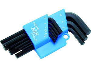 六角棒レンチセット9本組 旭金属工業 8165019