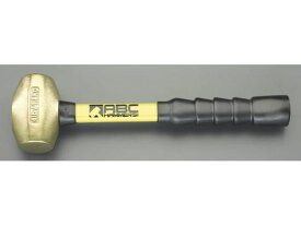 真鍮ハンマー グラスファイバー柄 2.25kg 48mm エスコ EA575EL-4