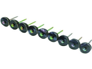 ポリカーボネイト連結傘釘14×38クリアー(270本入) ダイドーハント 3234291