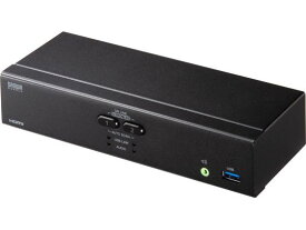 4K対応HDMIパソコン自動切替器(2:1) サンワサプライ SW-KVM2U3HD