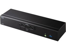 4K対応HDMIパソコン自動切替器(4:1) サンワサプライ SW-KVM4U3HD