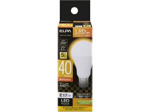 ミニクリプトン形 40W相当 電球色 朝日電器 LDA4LGE17-G4104