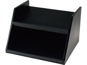 EBM/木製 オーガナイザーボックス用スタンド 2段3列 黒 江部松商事 1027210