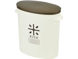 RICEお米袋のままストック5kg用 ブラウン パール金属 HB-2168