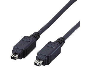 IEEE1394�P�[�u�� 4�s�� 1m �u���b�N �G���R�� IE-441BK