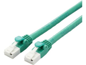 Cat6A�Ή�LAN�P�[�u�� 5m �O���[�� �G���R�� LD-GPAT/GN5/RS