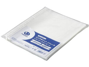 クリアポケットリフィル30穴2・4穴兼用0.04mm 100枚 スマートバリュー D104J