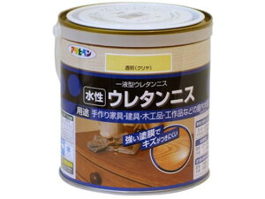 水性ウレタンニス 0.7L 透明(クリヤ) アサヒペン