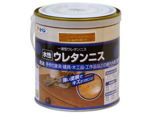 水性ウレタンニス 0.7L ゴールデンオーク アサヒペン