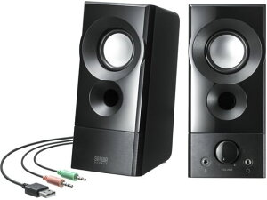 USB�d���X�s�[�J�[(���p�ő�o��6W) �T�����T�v���C MM-SPL20UBK