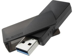 USBメモリ USB3.2 64GB ブラック エレコム MF-RMU3B064GBK