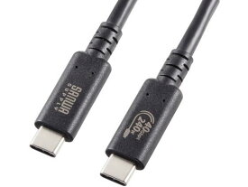 USB40Gbps Type-C ケーブル 1m サンワサプライ KU-40GCCPE10