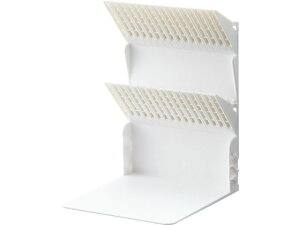 1冊でも倒れないブックスタンド A4 Medium ホワイト リヒトラブ A3580-0