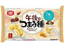 午後のつまみ種 6袋 亀田製菓