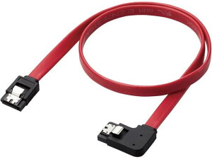 SATA �P�[�u�� 0.5m �X�g���[�g-�EL�^ ���b�h �G���R�� ST6-05RL/ID