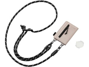 スマホ ショルダー カジュアル 丸ひも ベージュ エレコム P-STSDCDR06BE