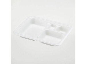 バガス容器 WB弁当 23-17E ラミ 本体 50枚 パックスタイル 00653878