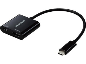 TypeC-HDMI�ϊ� 15cm �u���b�N �G���R�� MPA-CHDMIPD15BK