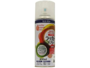 アクリルラッカースプレー とうめい 300mL サンデーペイント #20019P