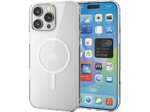 iPhone16ProMAX�P�[�X �ϏՌ� �z���C�g �G���R�� PM-A24DMAG02WH