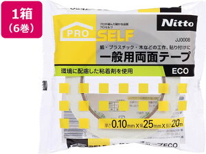 ʗpʃe[vECO 25mm×20m 6 jgY JJ0008