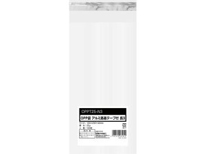OPP袋 シールあり 長3サイズ 0.025mm厚 透明100枚 今村紙工 OPPT25-N3