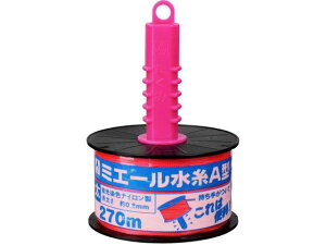 ミエール水糸A型ピンク太270m 4366 たくみ 8511624