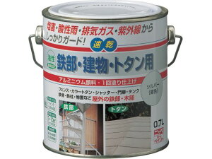 ニッペ/油性鉄部・建物・トタン用 0.7L シルバー HUB126-0.7 1577022