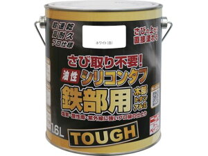 ニッペ/油性シリコンタフ 1.6L ホワイト HYS101-1.6 8315260