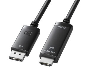 DisplayPort-HDMIϊP[u(2m) TTvC KC-DPHD8K20