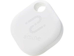 スマートタグ 紛失防止 電池交換 ホワイト ロジテック LGT-BETG1WHA