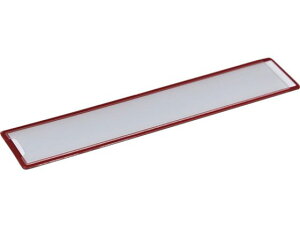 TRUSCO/マグネット式見出しプレート 30X150 赤 10枚入 MGP-30 トラスコ中山 5579379