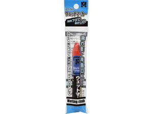 スーパーウェットマーカー 1本OPP袋入 赤 S15546 祥碩堂 6073087