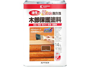 油性木部保護塗料 チーク 14L カンペハピオ