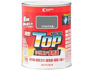 油性トップガード うすねずみ色 0.8L カンペハピオ