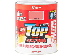 油性トップガード さくら色 1.6L カンペハピオ