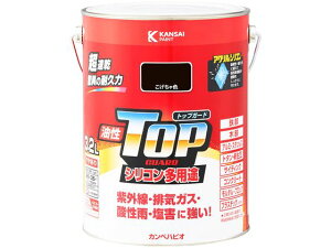 油性トップガード こげちゃ色 3.2L カンペハピオ