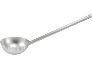 EBM/アルミ 片口麺ひしゃく 20cm 柄長50cm 江部松商事 1545160