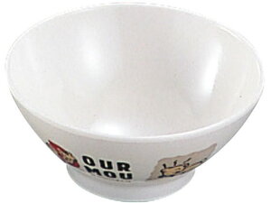 メラミン 子供食器 デュールムー 茶椀 MC-1B 台和 4540200